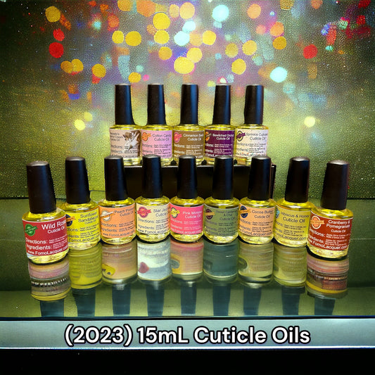 (2023) 15mL Cuticle Oil Bottles