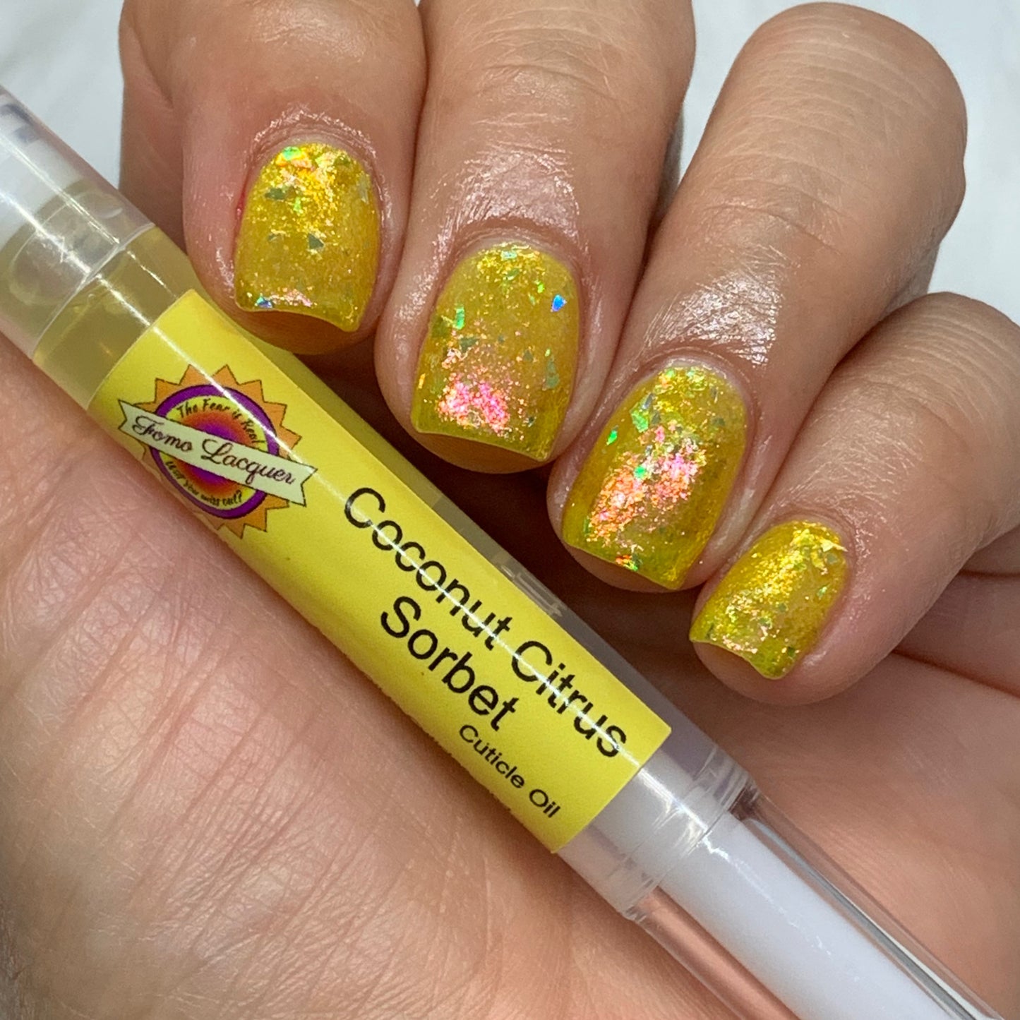 Coconut Citrus Cuticle Oil