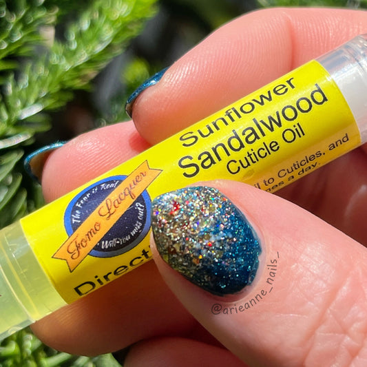 Sunflower Sandalwood Cuticle Oil