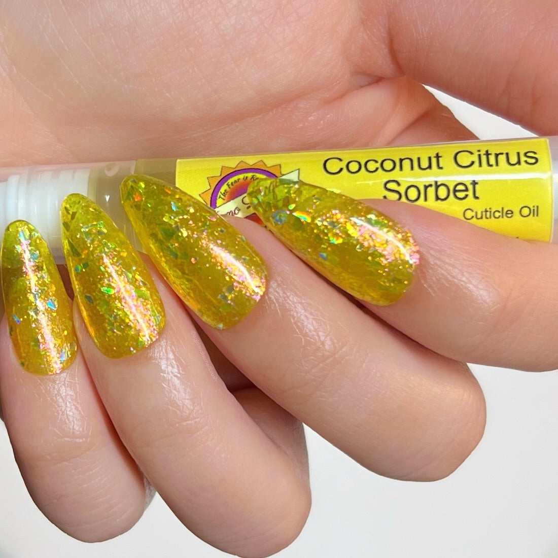 Coconut Citrus Cuticle Oil